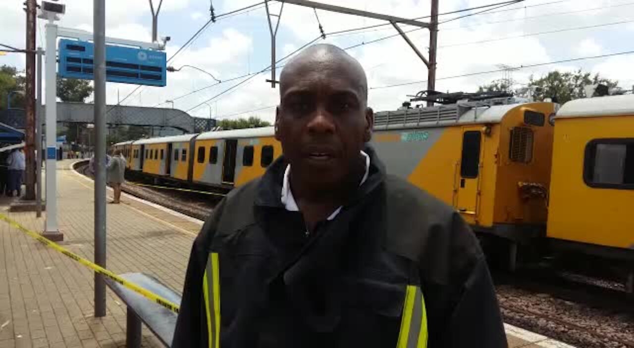 SOUTH AFRICA - Pretoria - Train collision (Videos) (BaN)