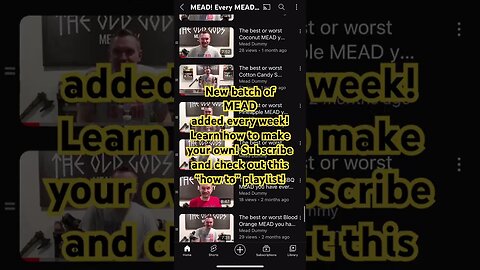Check out this MEAD playlist!!!