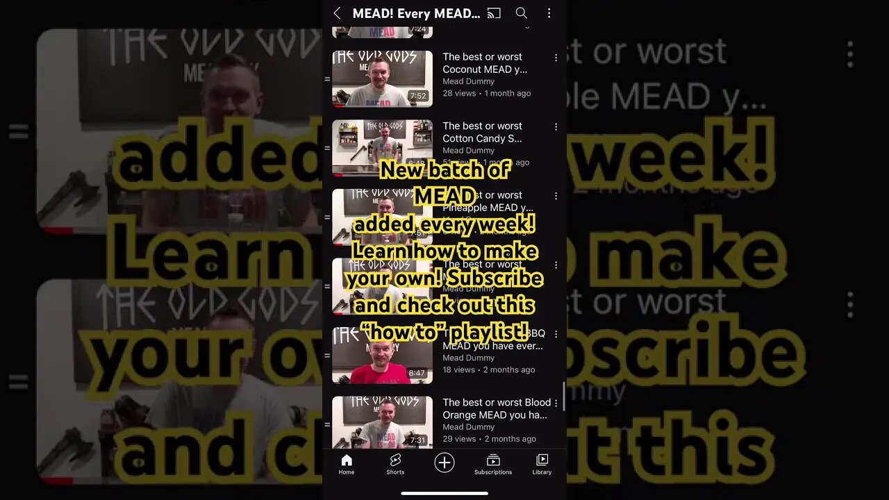Check out this MEAD playlist!!!