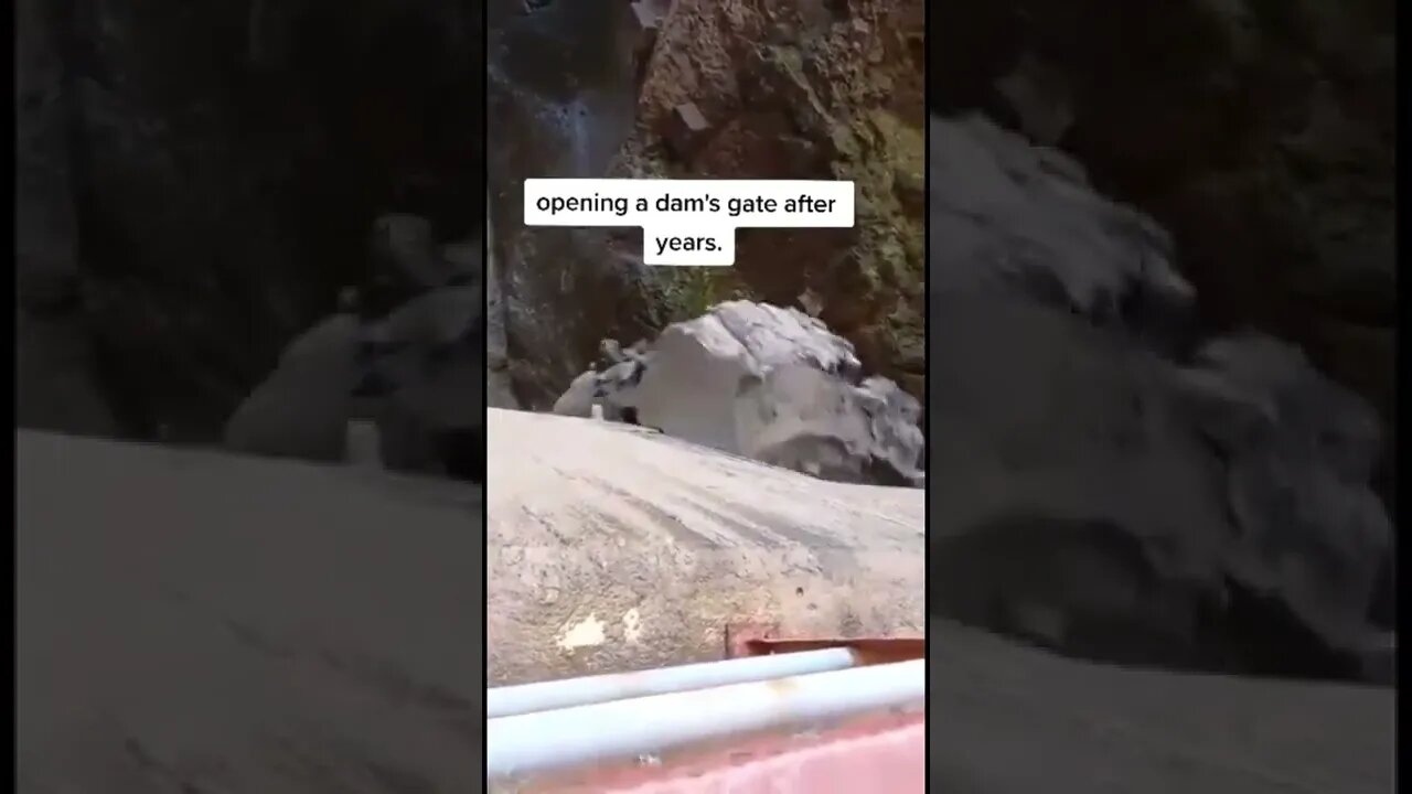 Satisfying Dam Gate Opening 🔥 #131 #satisfying #satisfyingvideo #shorts