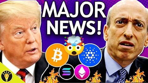 🚨HUGE CARDANO NEWS! TRUMP CRYPTO PROMO & SEC GARY GENSLER FOIA!