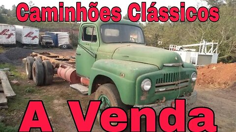 Ep.64 🚚 Caminhões Clássicos à Venda 📉 QRA Oliveira