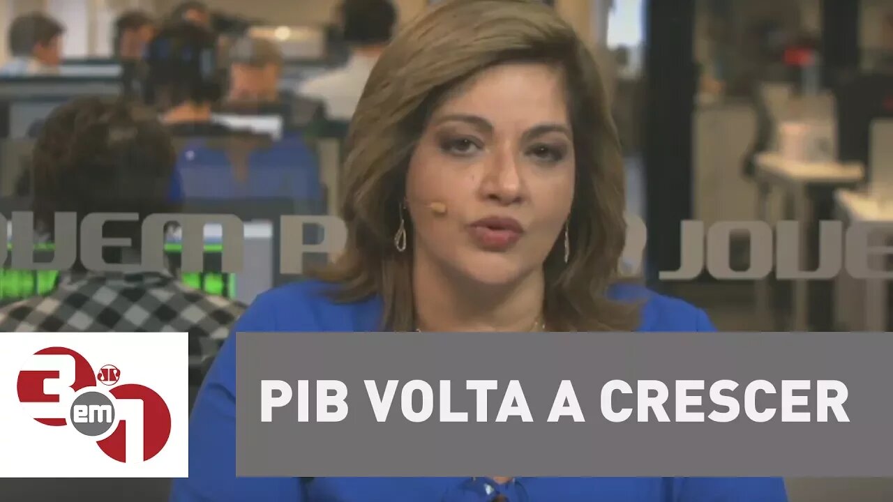 PIB do Brasil volta a crescer após 8 trimestres de queda