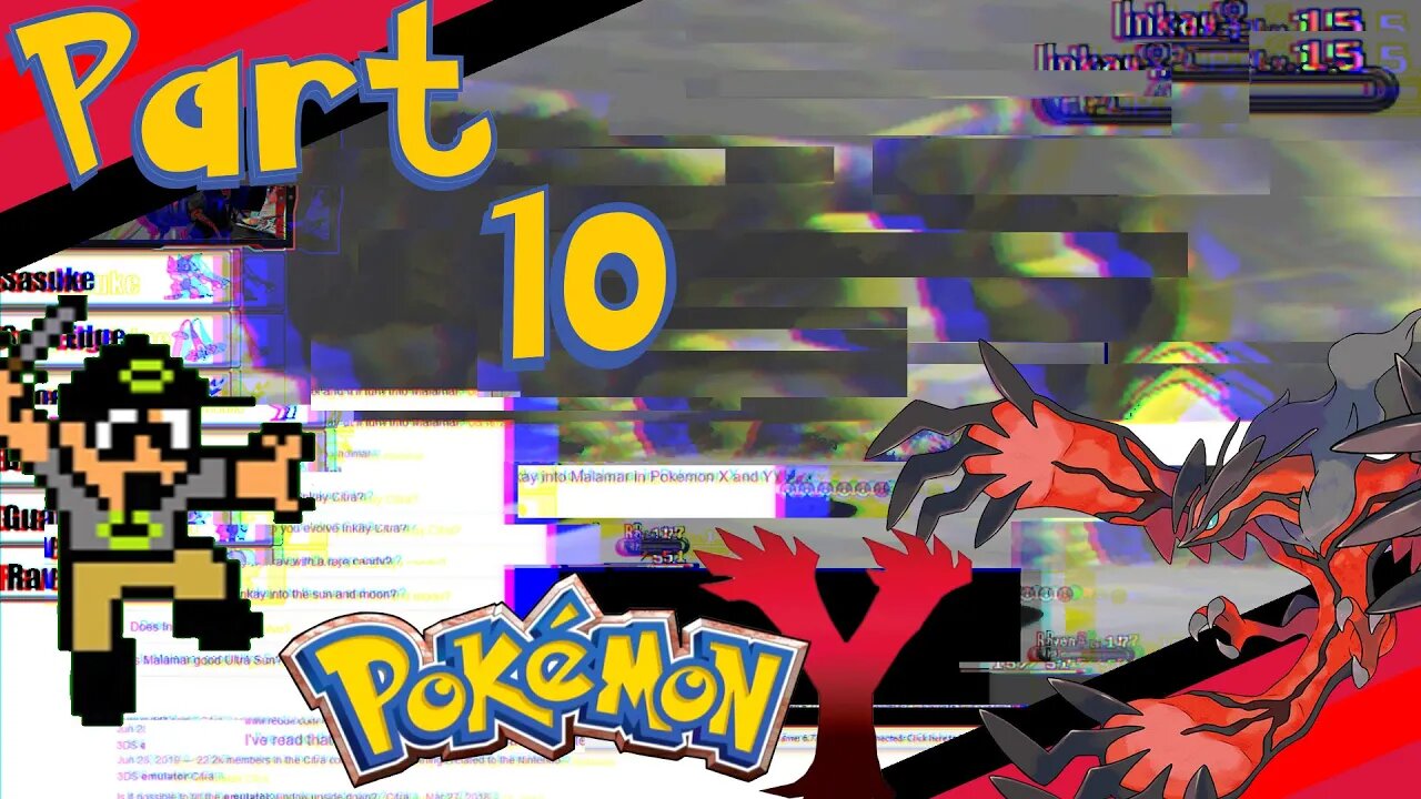 HOW TO BREAK YOUR EMULATOR MID PLAYTHROUGH - PART 10 - POKEMON Y