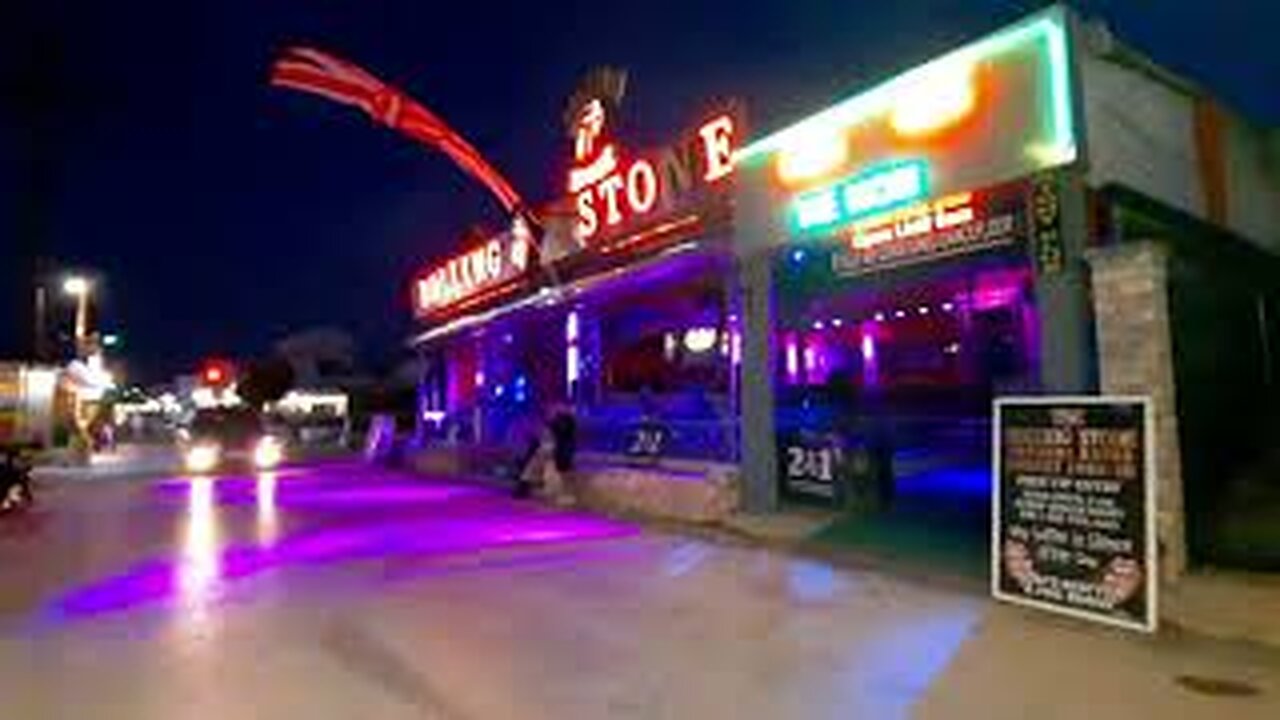 KAVOS BY NIGHT - NIGHTLIFE IN KAVOS END OF JUNE 2022 CORFU ISLAND GREECE 🇬🇷