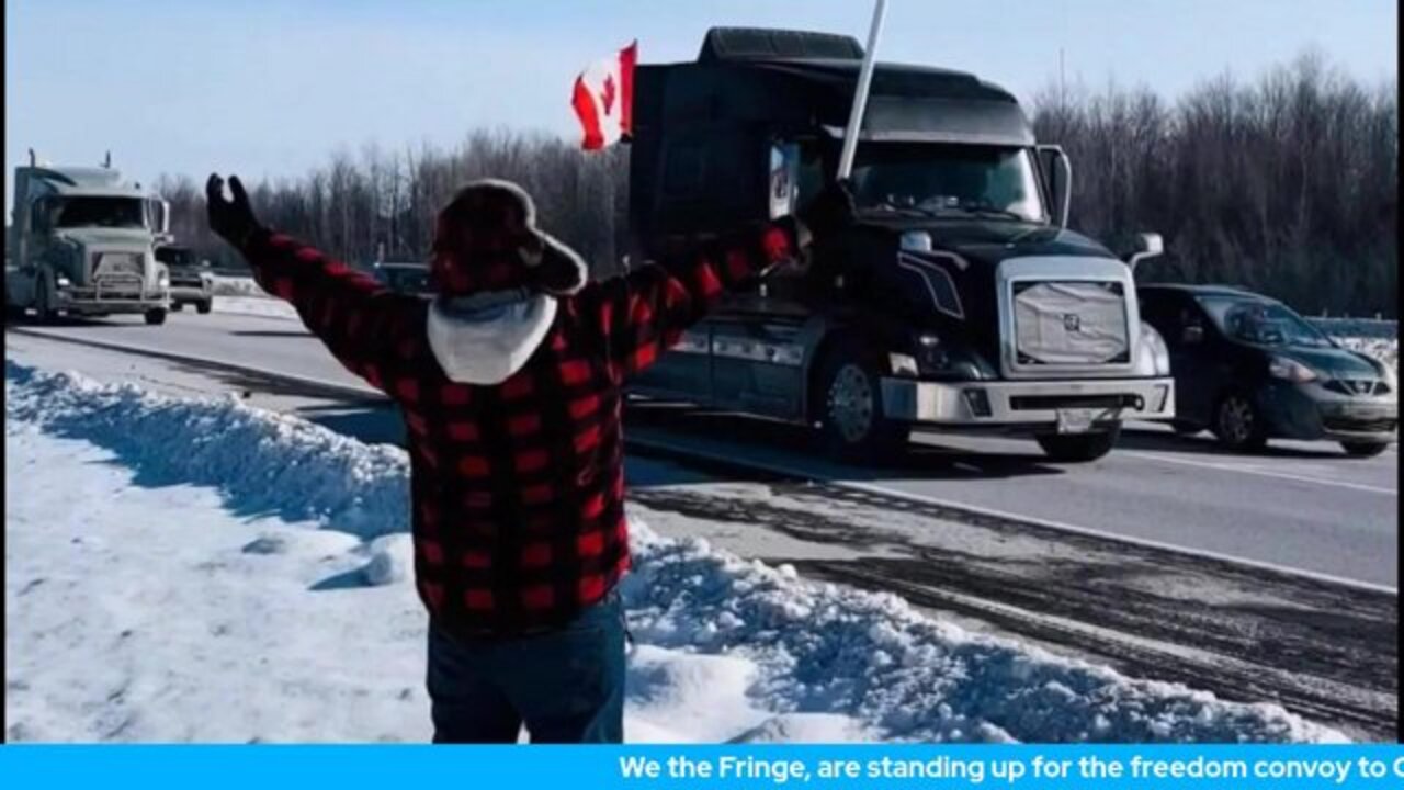 We the Fringe, are standing up for the freedom convoy to Ottawa