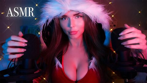 ASMR | Santa Mic Scratching - Tingle all the way!