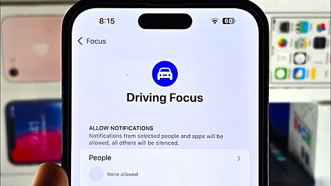 How To Use Do Not Disturb While Driving feature on iPhone