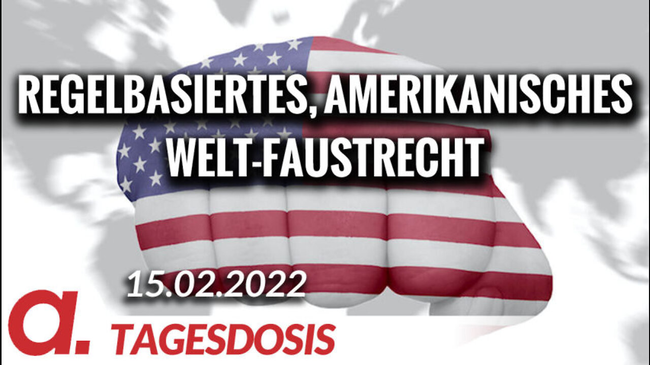 Regelbasiertes, amerikanisches Welt-Faustrecht | Von Willy Wimmer