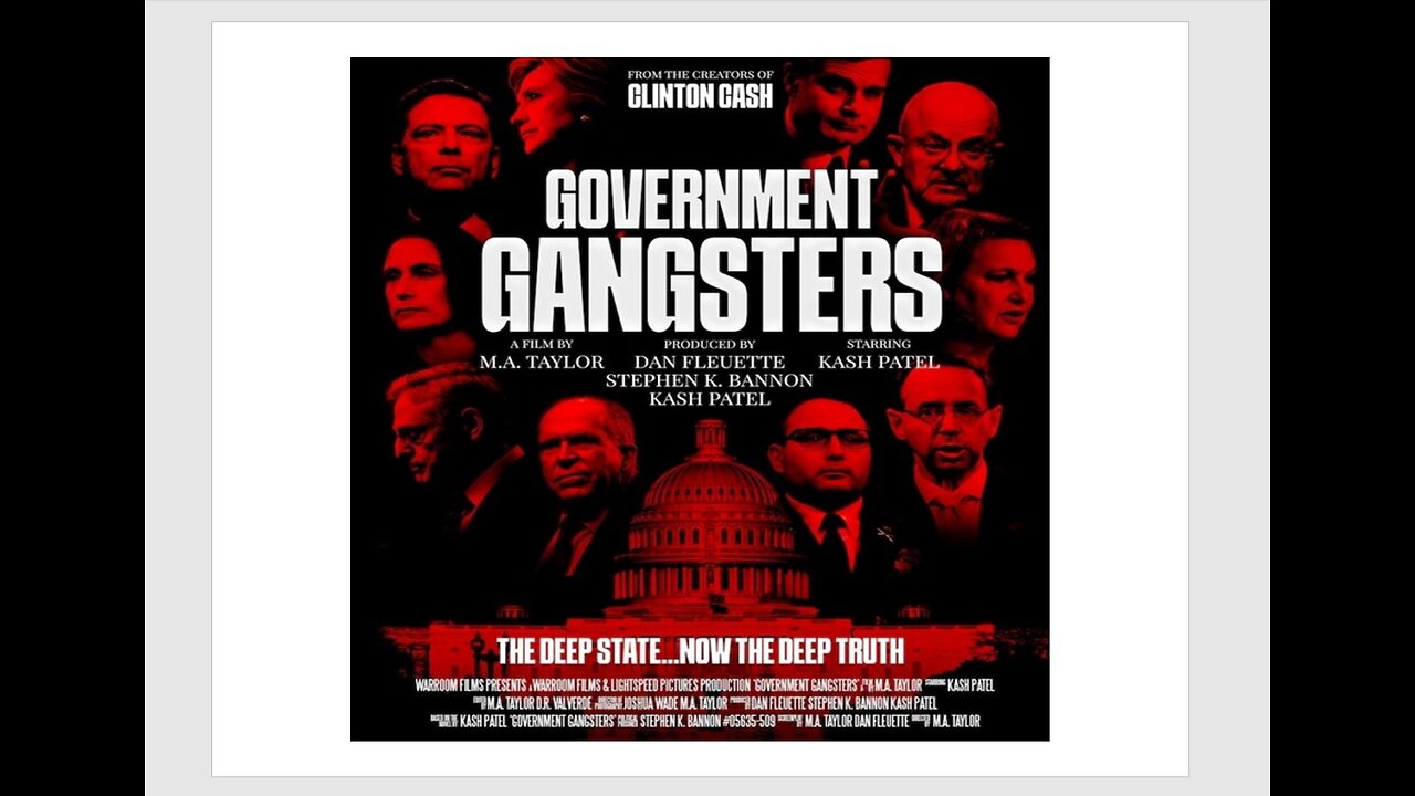 WW3 Update: Government Gangster: Real Americas Voice - War Room Steve Bannon - Kash Patel / 1h