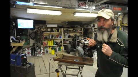 Crazy Chevy's Tiny shop episode 27. New anvil for the shop.