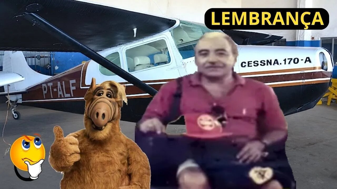 Cessna 170A Prefixo PT-ALF, Matando a Saudade na Época de Moisés Puxando Faixa