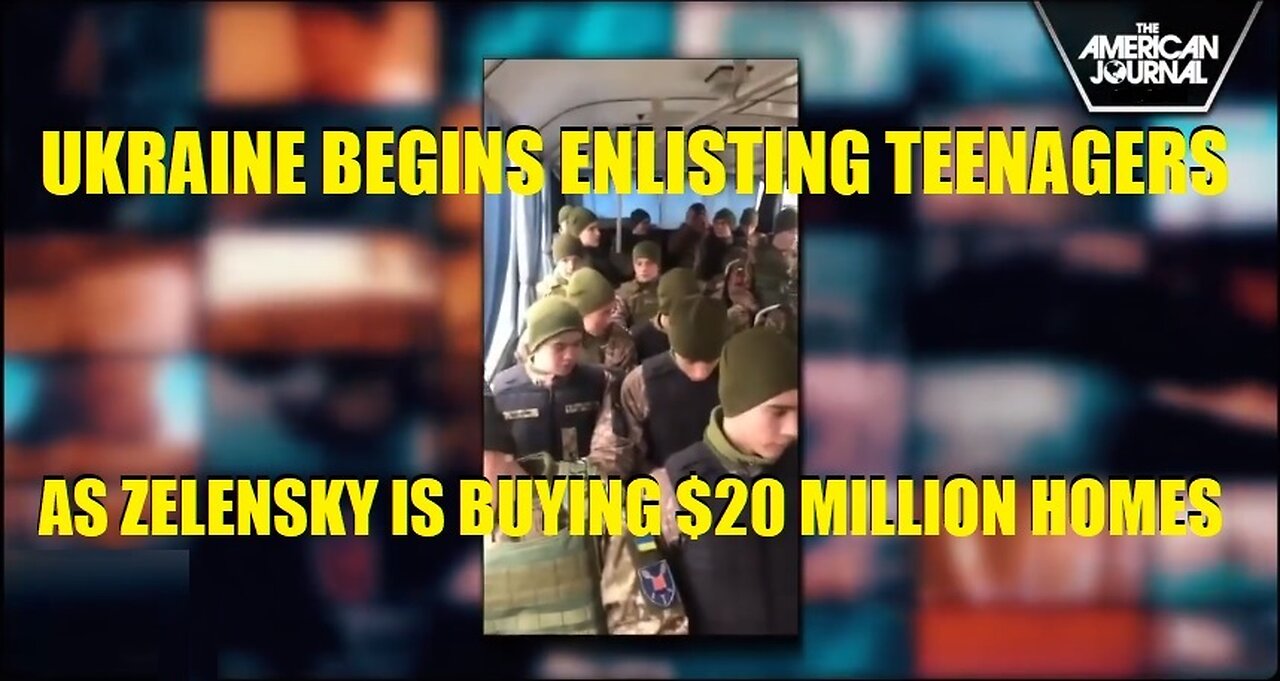 Ukraine Enlists Teenagers as There Aren’t Enough Adult Men to Feed the War Machine