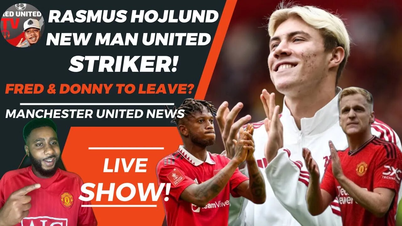 Rasmus Hojlund New Man United STRIKER | Fred and Van De Beek To Leave | Man Utd News | Ivorian Spice