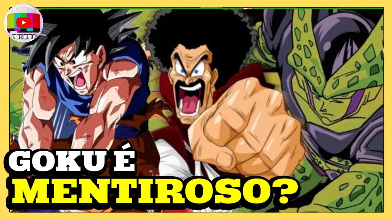 A MENTIRA QUE ENGANOU TODOS OS TERRÁQUEOS, SALVOU A TERRA EM DRAGON BALL Z