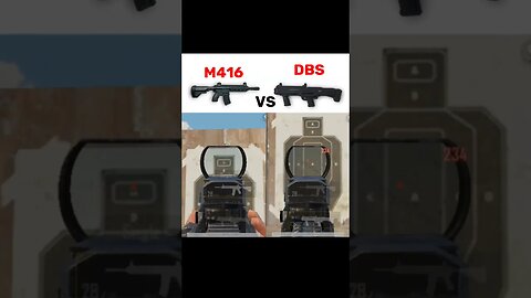 M416 vs DBS damage 😱 #pubg #pubgtipsandtricks