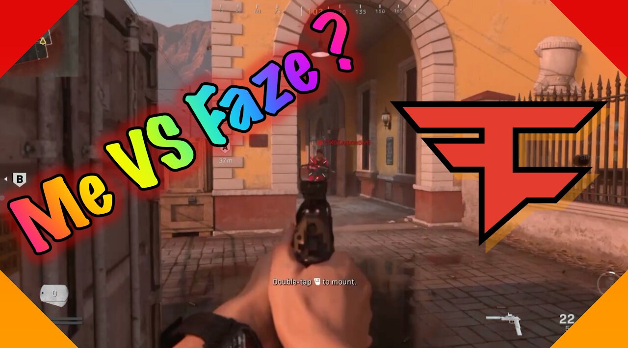 Me VS Faze ? Tryhards with my Renetti Pistol only Oh how fun