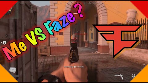 Me VS Faze ? Tryhards with my Renetti Pistol only Oh how fun