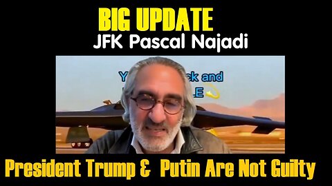 Pascal Najadi "President Trump & President Putin Are Not Guilty"