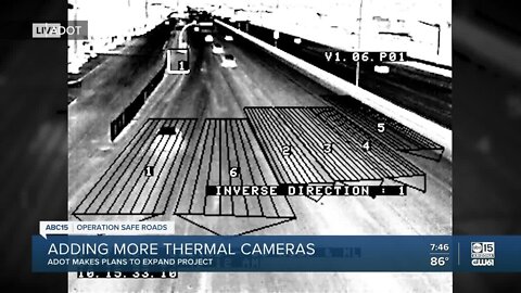 ADOT adding more thermal cameras to detect wrong-way drivers