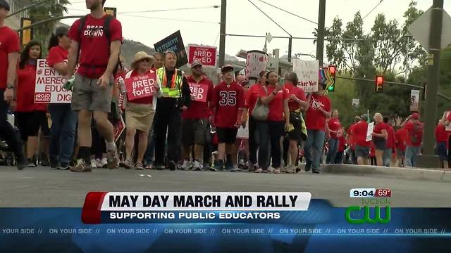 May Day Coalition hosts rally for public education