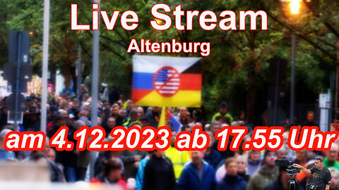 Live Stream am 4.12.2023 aus Altenburg