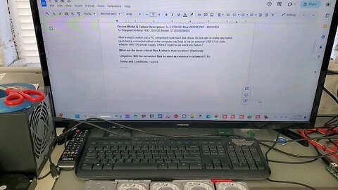WD Seagate Hard Drive Recovery with Electronic Damage