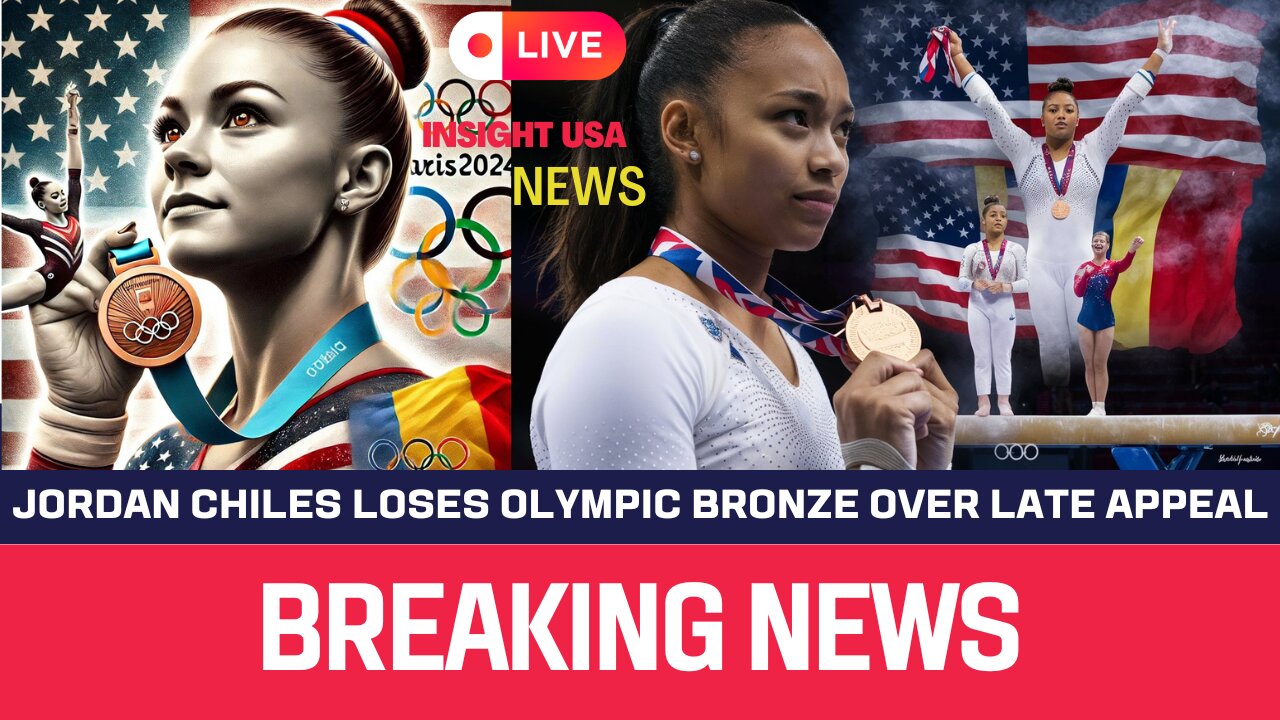 Jordan Chiles Stripped of Olympic Bronze After Controversial Appeal Decision