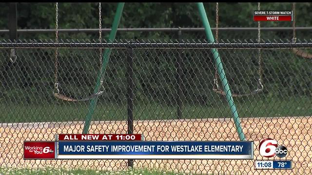 Fence put up around school where boy wandered away