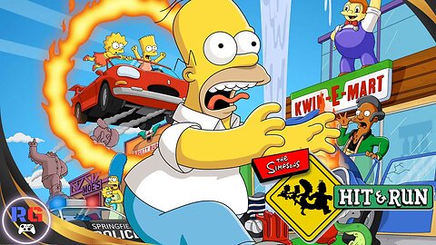 The Best Simpsons Game Of All Time! Hit & Run First 20 MIns Gameplay