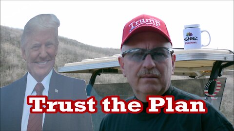 Trust the Plan (WWG1WGA) AR-15 and TANNERITE by Wapp Howdy