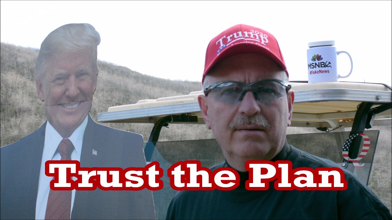 Trust the Plan (WWG1WGA) AR-15 and TANNERITE by Wapp Howdy