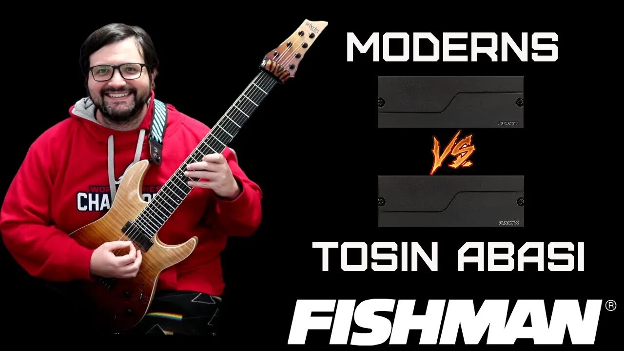 Fishman Fluence Pickup Showdown: Fluence Moderns Vs Tosin Abasi (Animals as Leaders) Signature Set