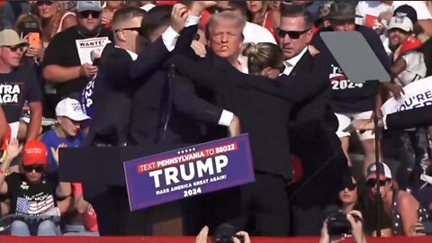 Leftist Wind-Up Toy Shoots Trump