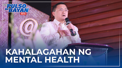 Kahalagahan ng Mental health, muling iginiit ni Sen. Bong Go