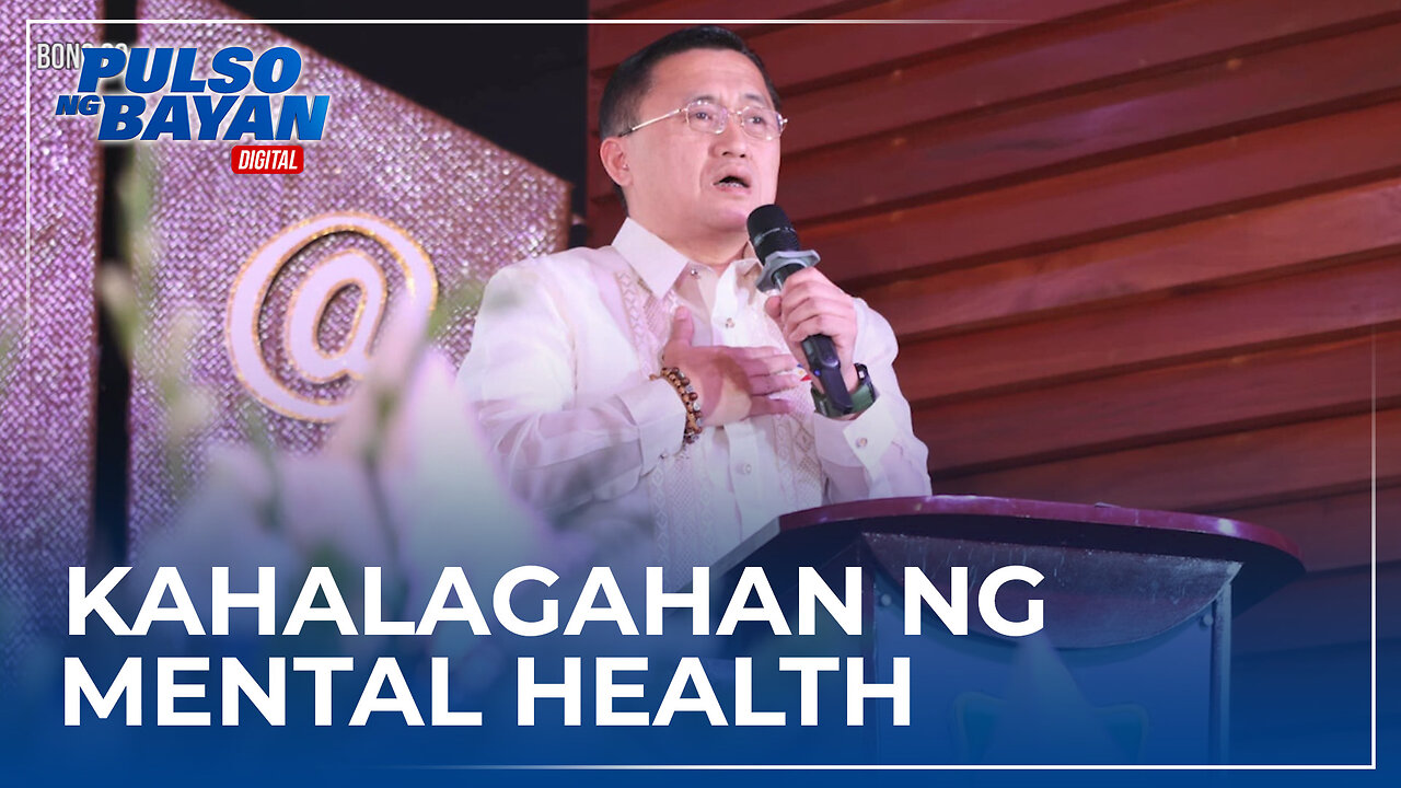 Kahalagahan ng Mental health, muling iginiit ni Sen. Bong Go