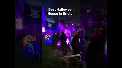 Best decorated house in bristol Happy Halloween