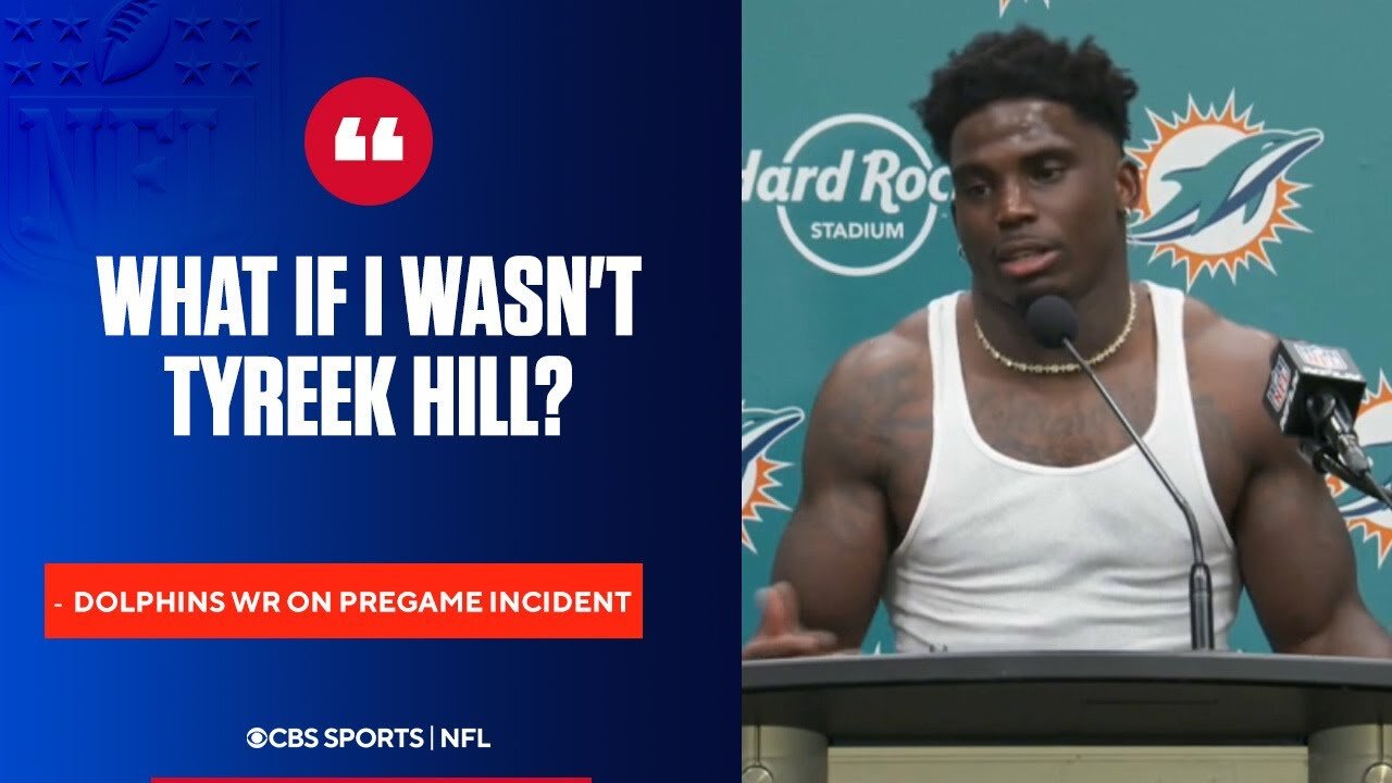 Tyreek Hill speaks on incident with police after Dolphins win opener