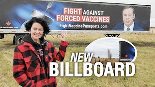 Have you seen our Fight Vaccine Passports billboard yet?