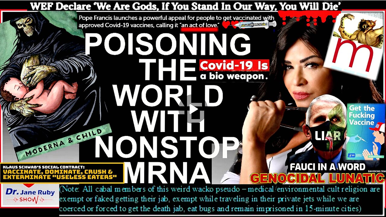 IS MODERNA THE ANTICHRIST? CONSTRUCTING THOUSANDS OF MRNA FACTORIES WORLDWIDE