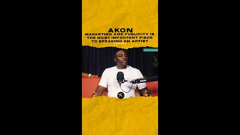 @akon Marketing and publicity is the most important piece to breaking an artist