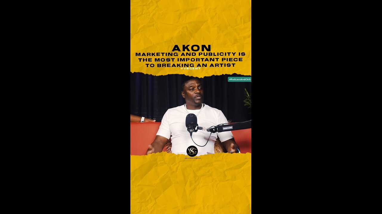 @akon Marketing and publicity is the most important piece to breaking an artist