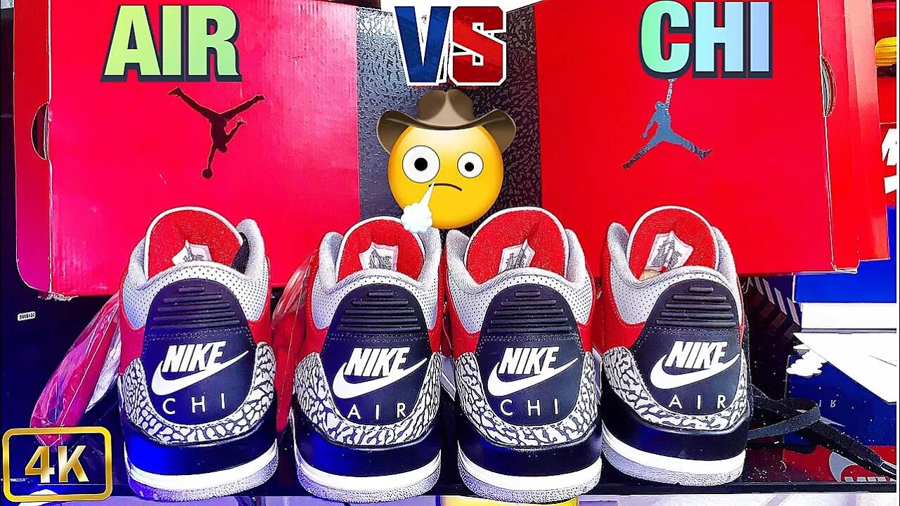 Jordan 3 "NIKE AIR Vs NIKE CHI": Air Jordan Retro 3 SE REVIEW