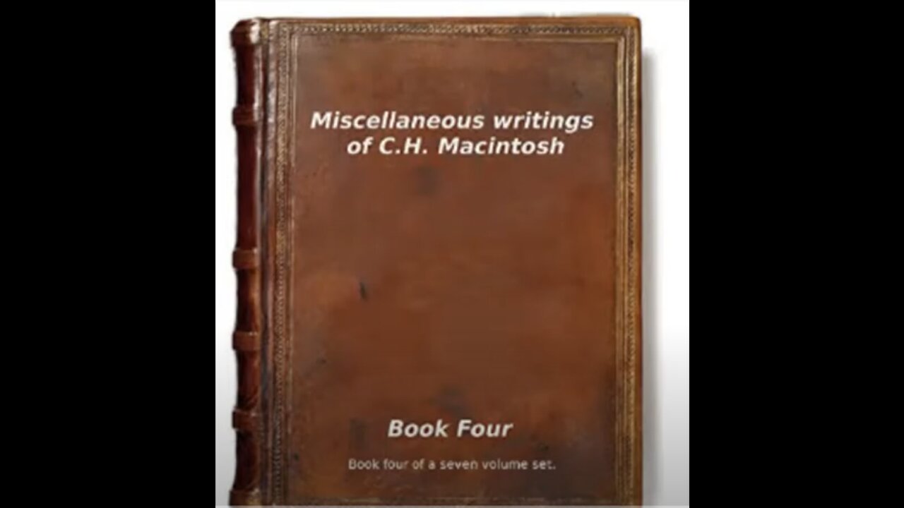 Miscellaneous Writings of CHM Book 4 The Life and Times of David part 1 Audio Book