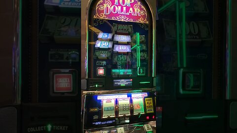 Can You Handle This $400/spin Top Dollar Machine? #casino #gambling #hardrock #lasvegas #diamond