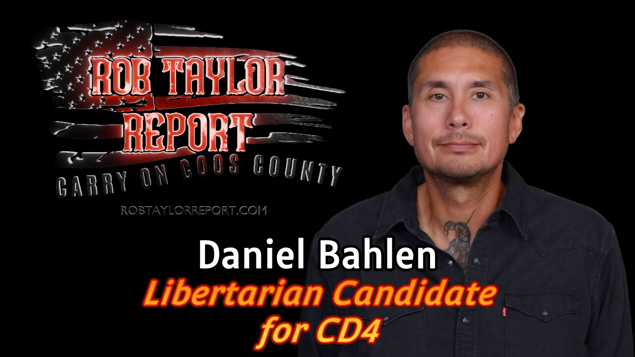 Daniel Bahlen Libertarian Candidate in the US 4th Congressional District of Oregon