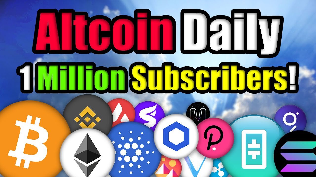 Bitcoin is Moving!! Altcoin Daily Hits 1 Million Subscribers! (EMOTIONAL)