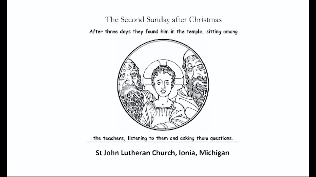 Second Sunday after Christmas, 3 Jan 2021