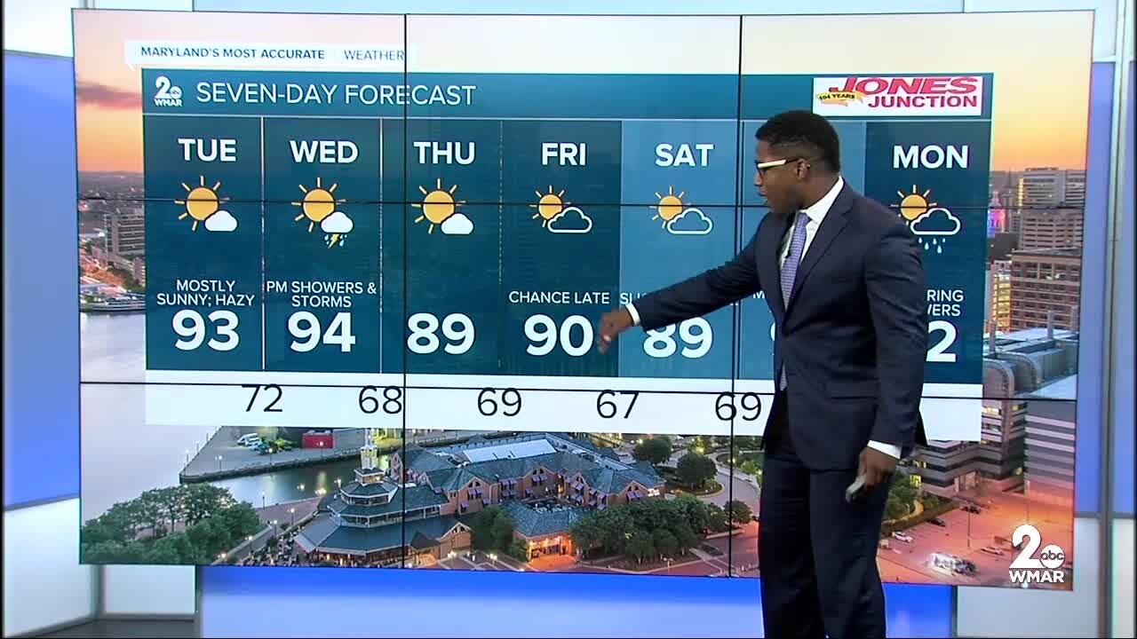 WMAR-2 News Weather at 11