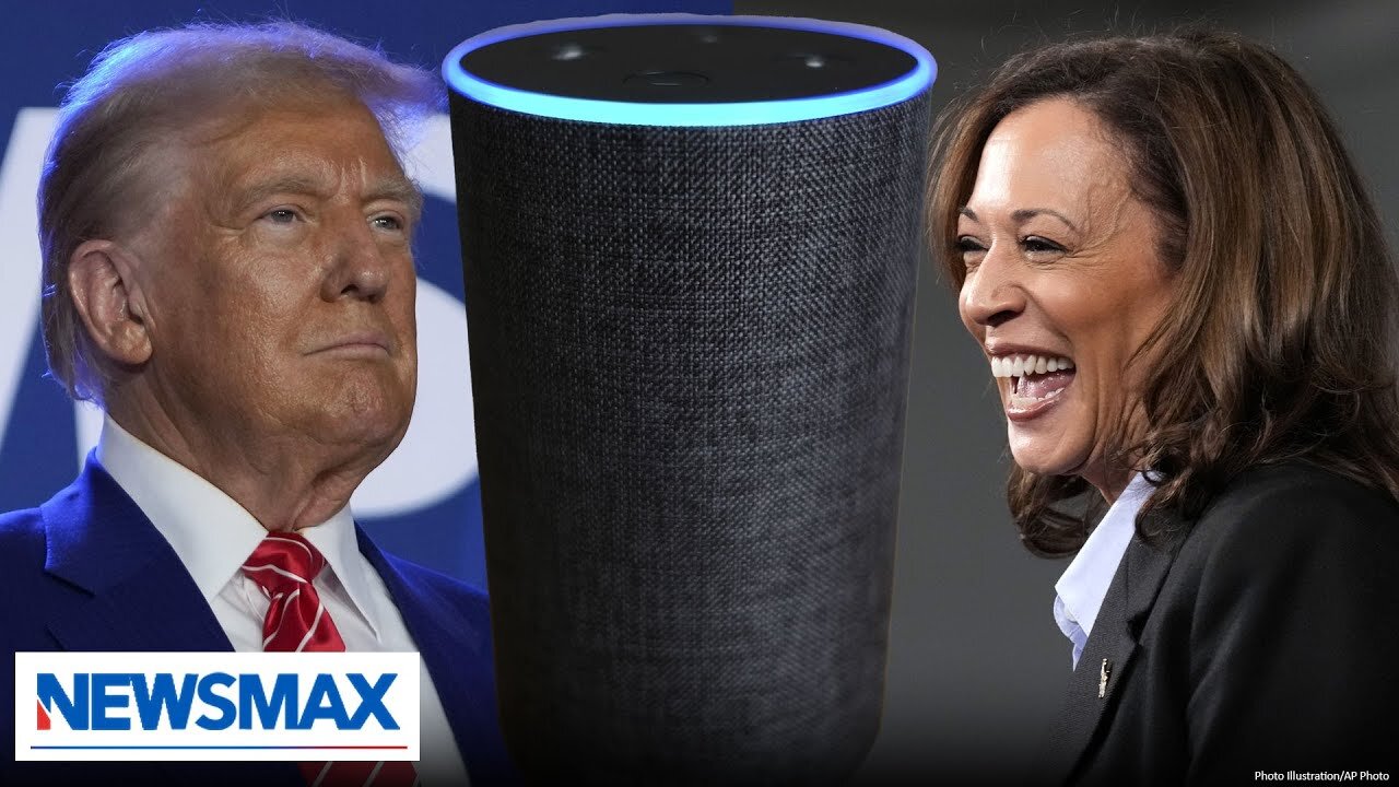 Amazon Alexa promotes Harris over Trump; Taylor Swift is NFL's new MVP | Wake Up America